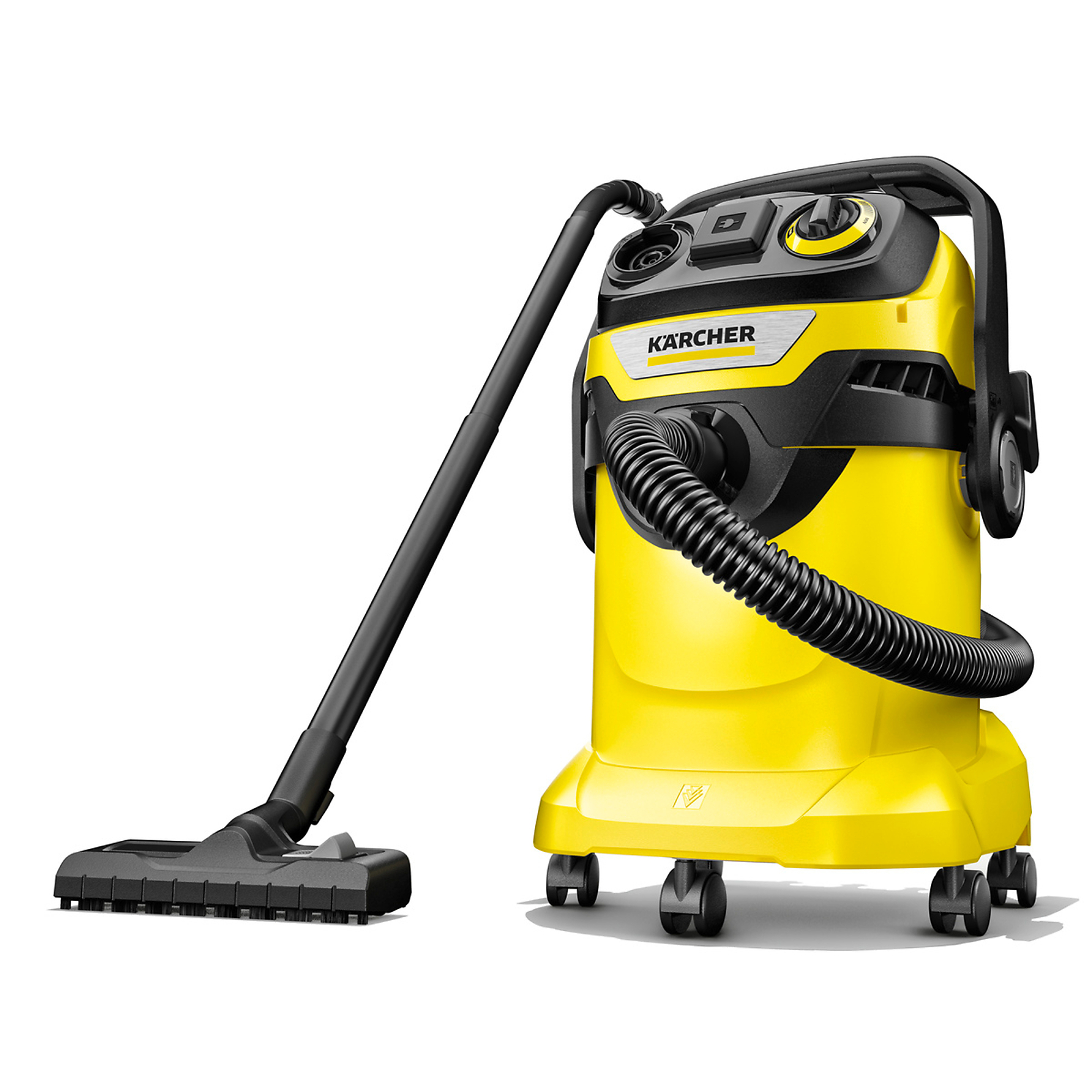 Karcher WD 5 Wet/Dry Vacuum — 6.6 Gallon Capacity, 1100W Motor, Built-In Blower, Model# WD 5